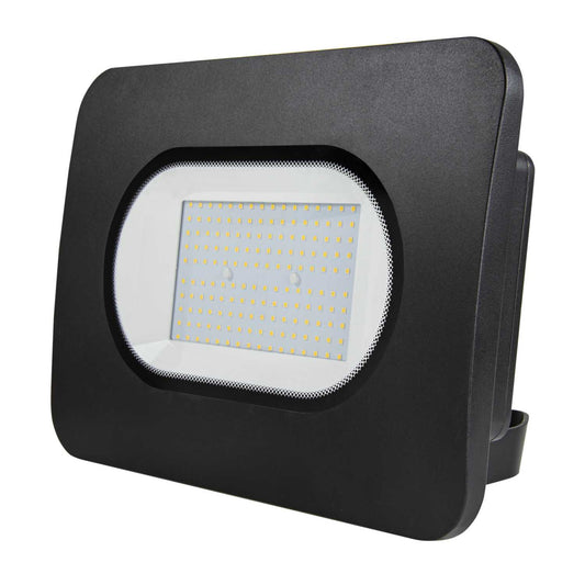 Fusion 150W LED IP65 Floodlight Black 4000K