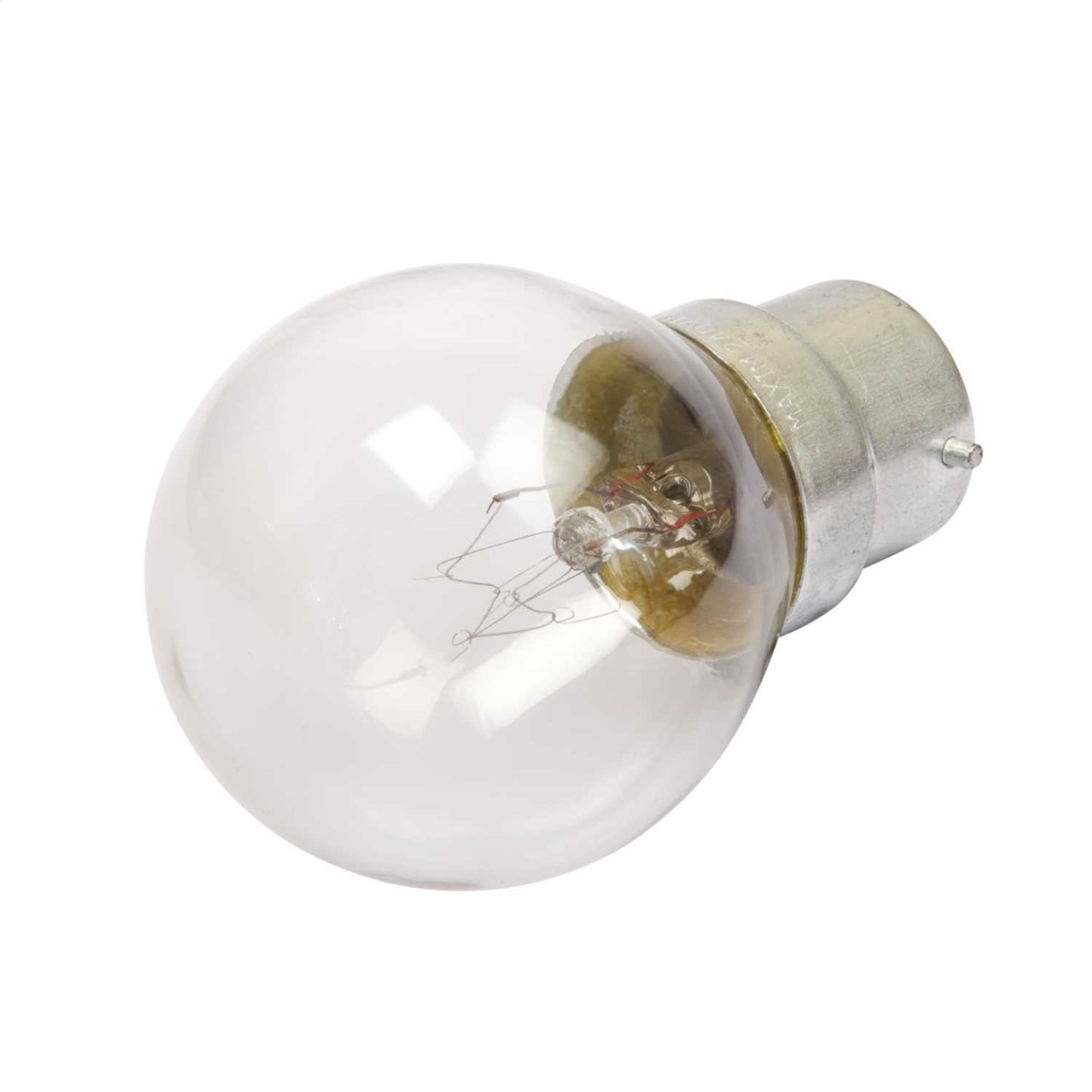 Crompton 15W BC 45mm Golf Ball Lamp Clear