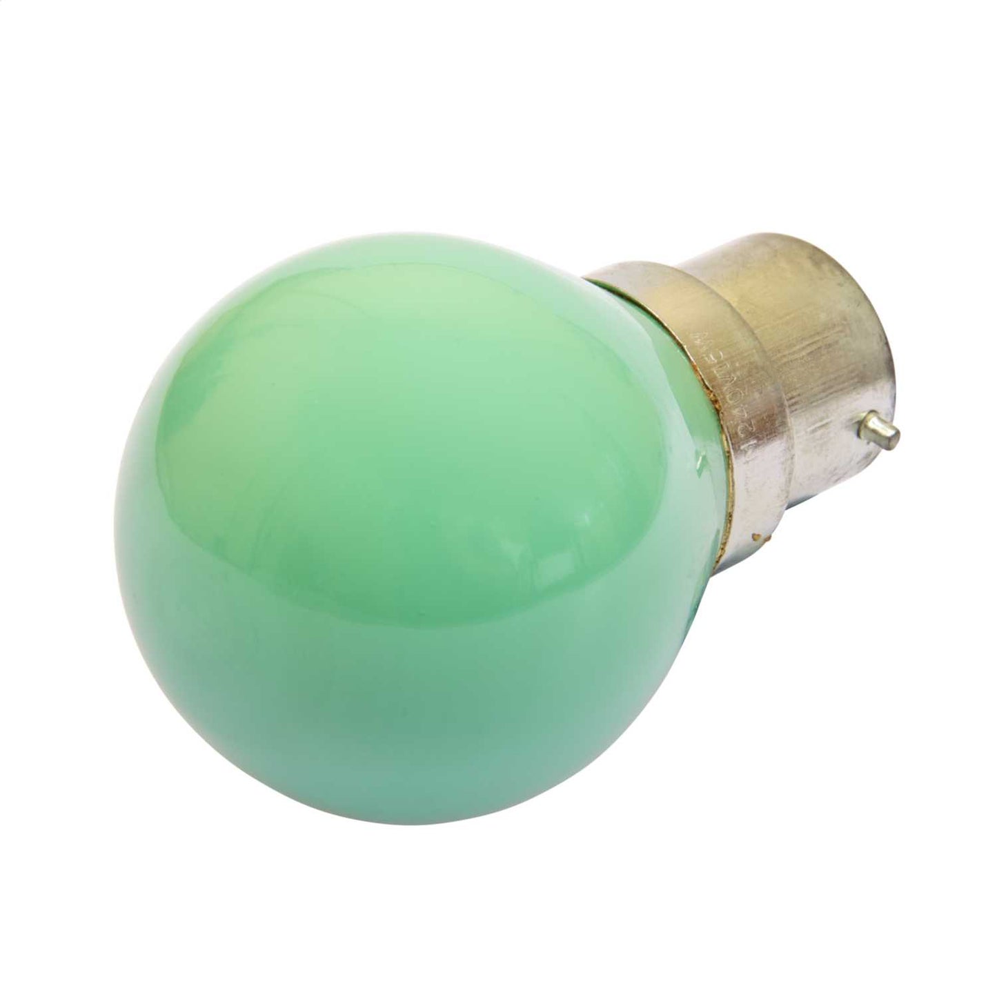 Crompton 15W BC 45mm Golf Ball Lamp Green