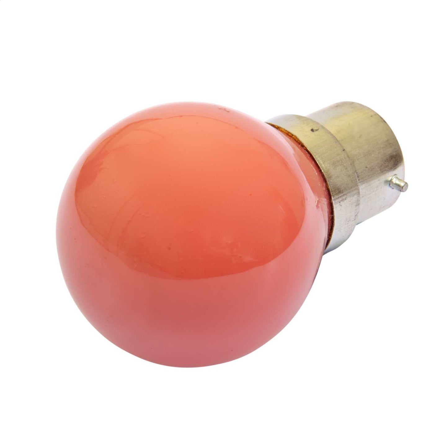 Crompton 15W BC 45mm Golf Ball Lamp Red