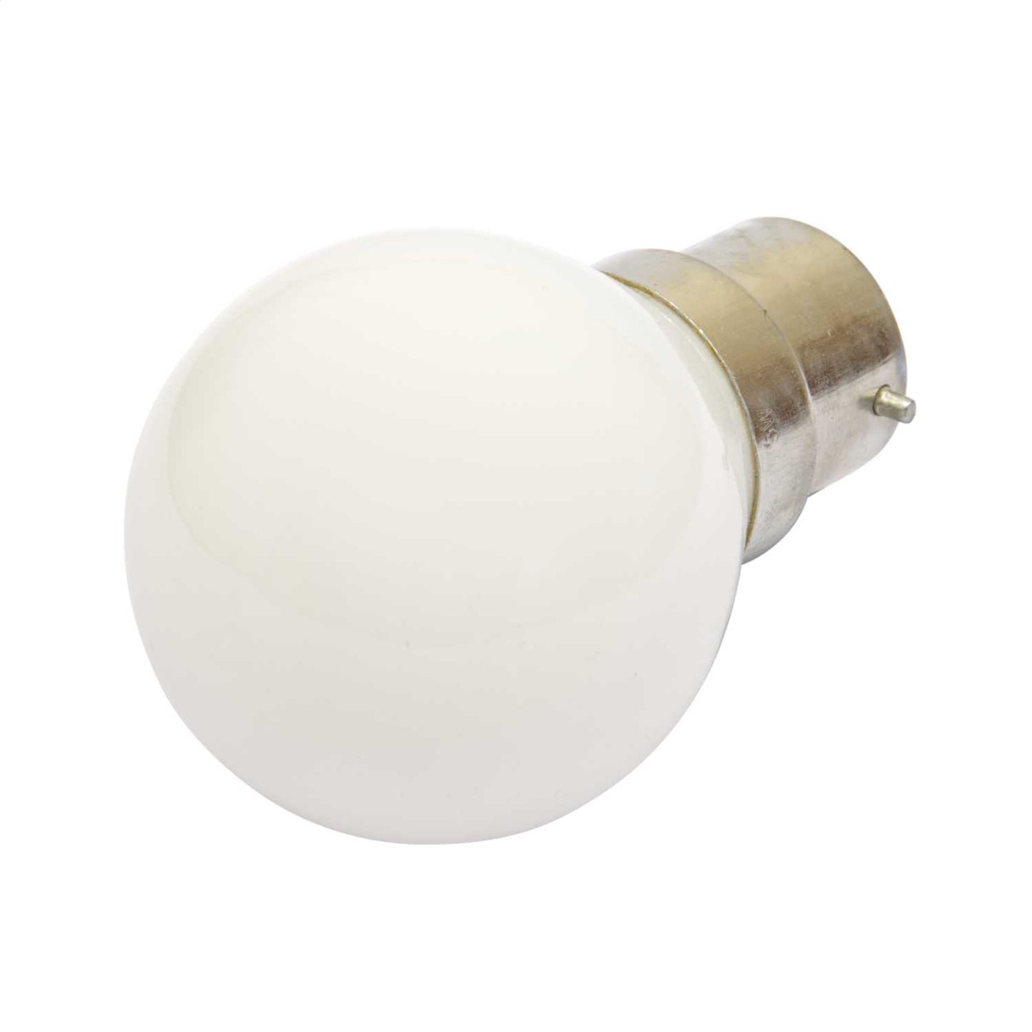 Crompton 15W BC 45mm Golf Ball Lamp White