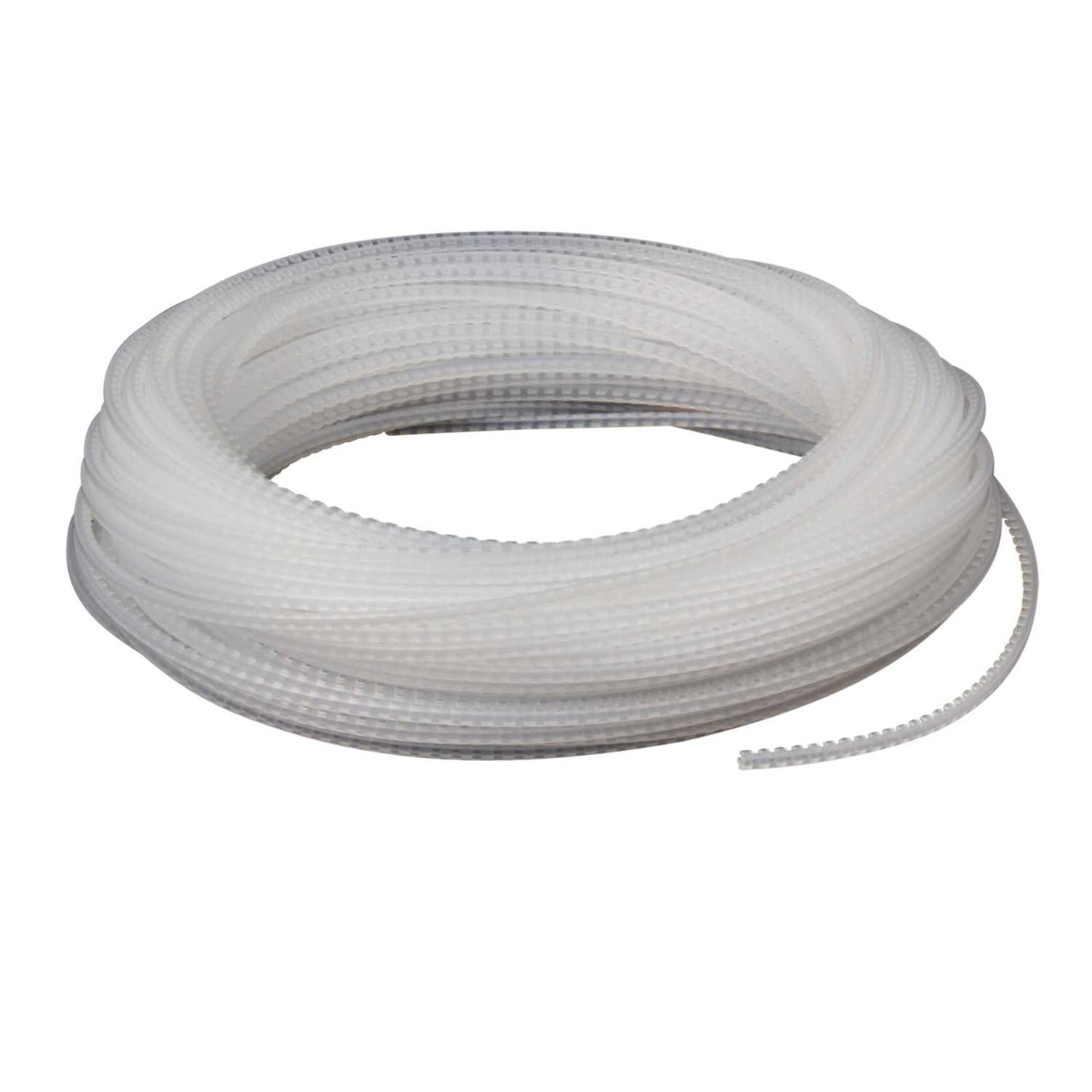MCG 1mm Transparent Crenellated Grommet Strip (Pack of 35m)