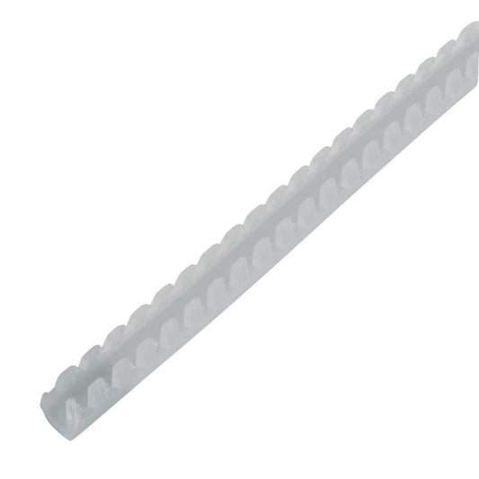 MCG 3mm Transparent Crenellated Grommet Strip (Pack of 20m)