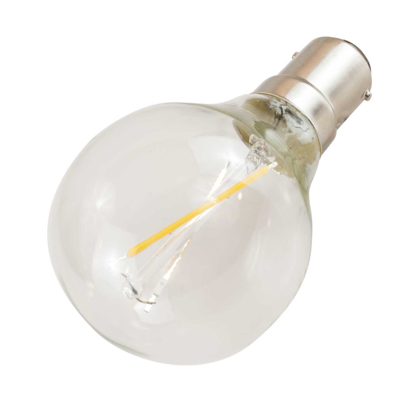 Fusion 2W SBC LED Non Dimmable Filament Golf Ball Lamp 2700K
