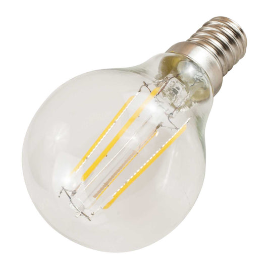 Fusion 4W SES LED Non Dimmable Filament Golf Ball Lamp 2700K