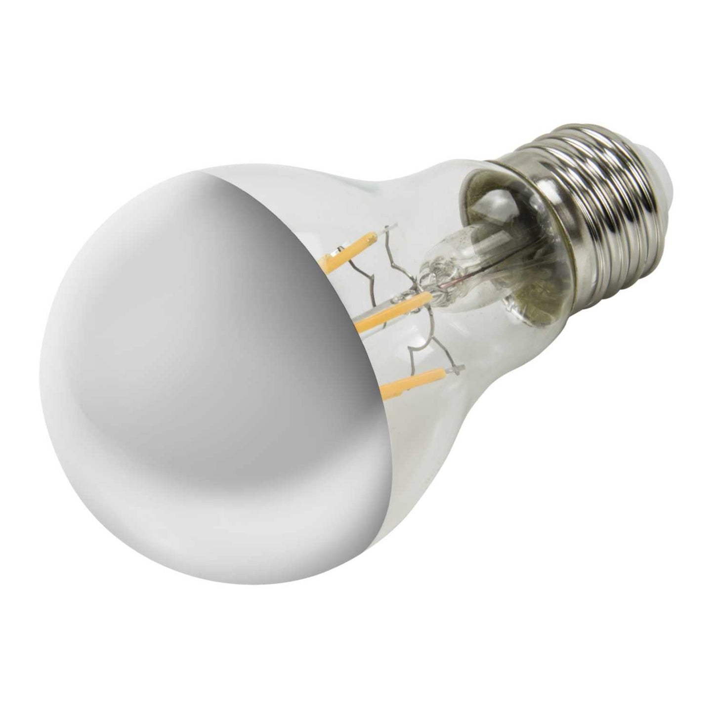 Fusion 6W ES LED Filament GLS Lamp Crown Silver 2700K