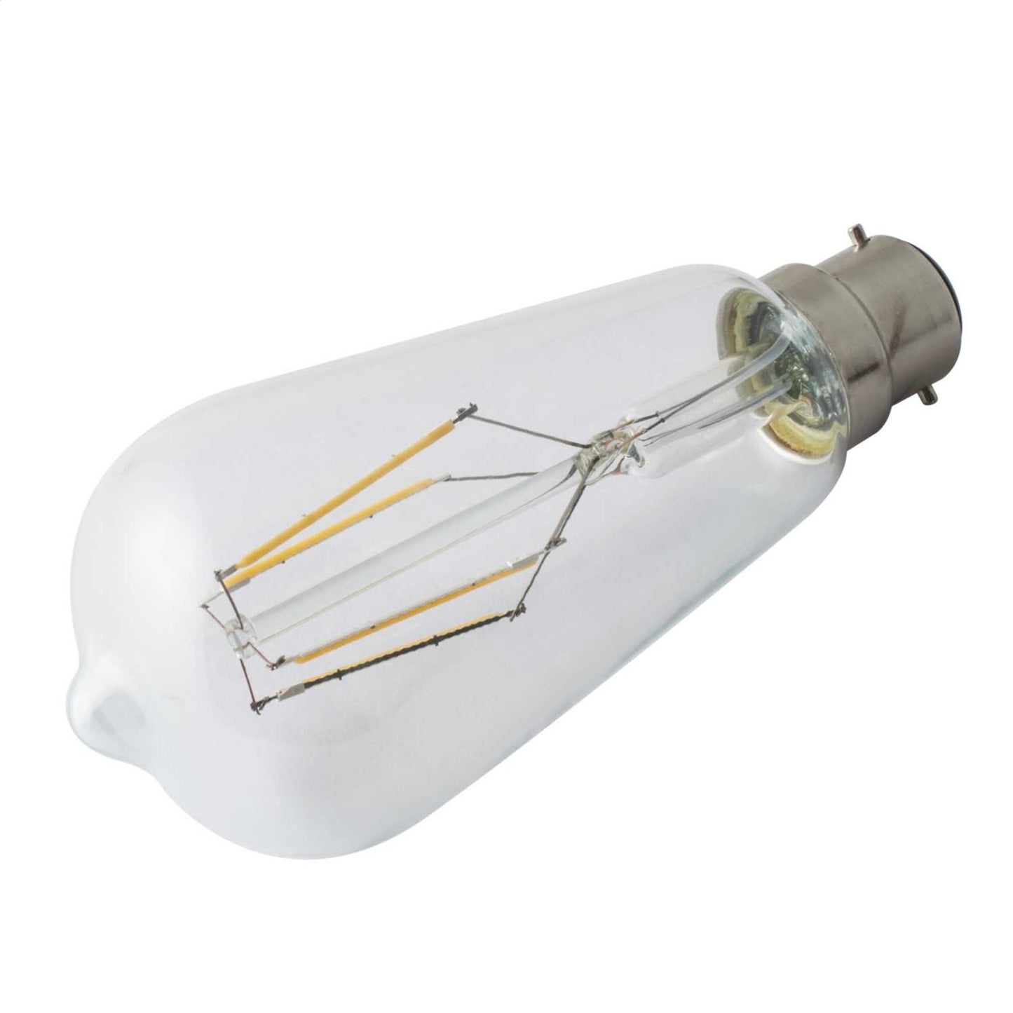 Fusion 4W BC LED Dimmable Filament ST58 Squirrel Cage Lamp 2200K