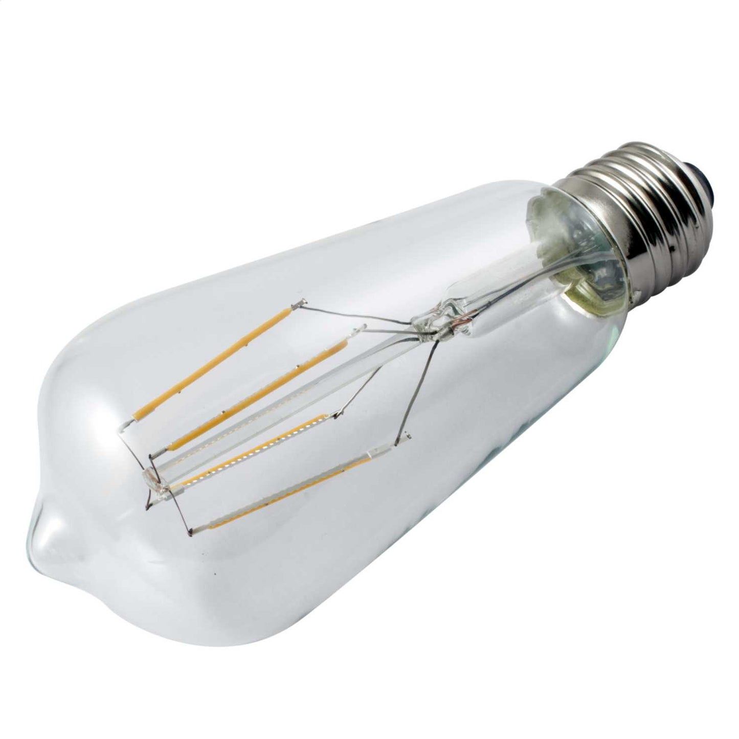 Fusion 4W ES LED Dimmable Filament ST64 Squirrel Cage Lamp 2200K