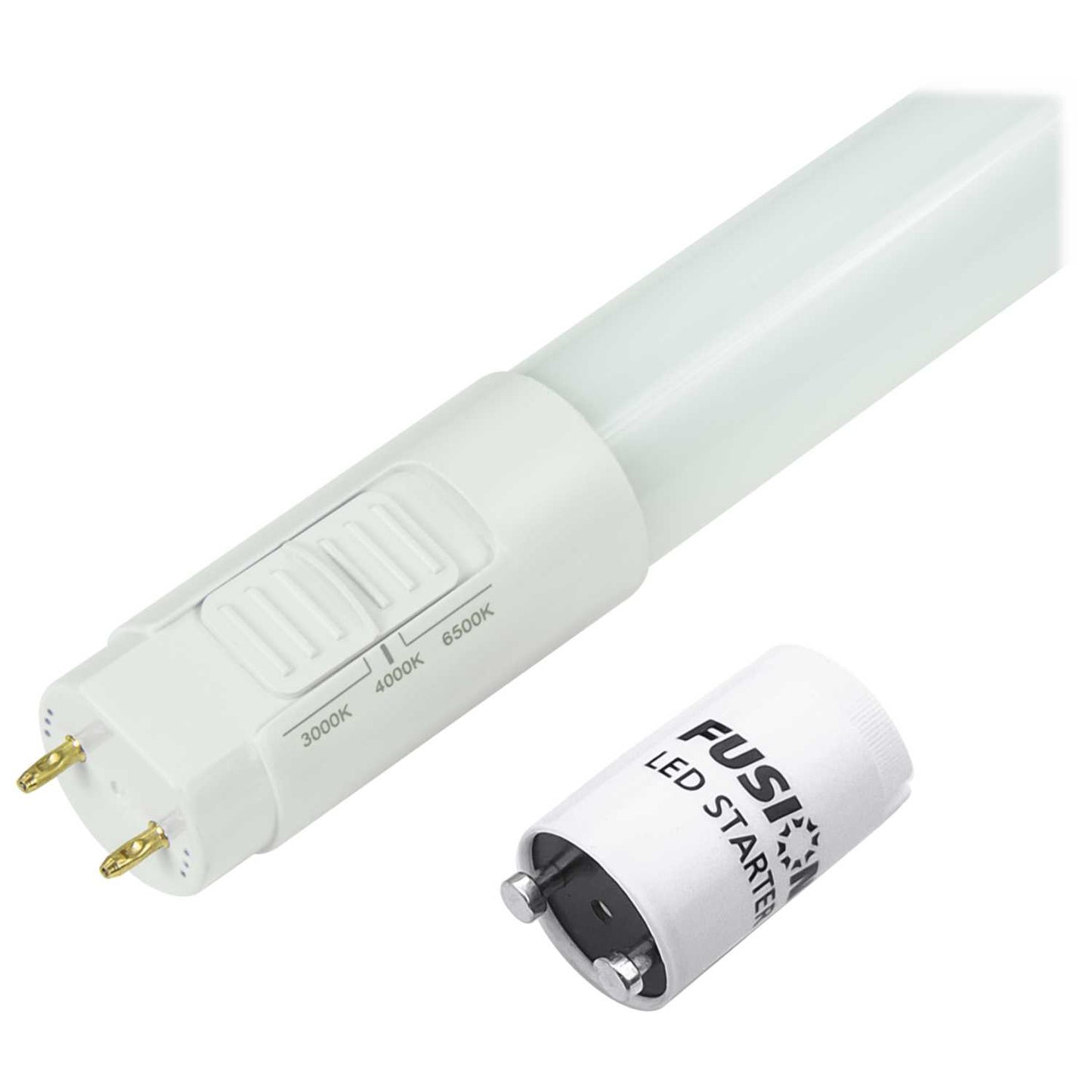 Fusion 14W 3ft T8 LED Non Dimmable Colour Switchable Glass Tube