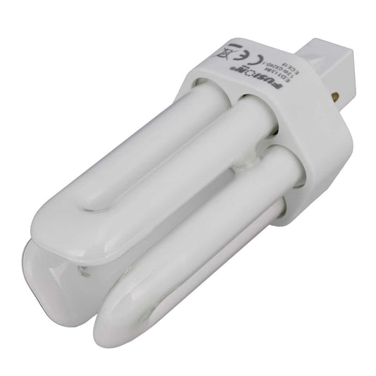 Fusion 13W GX24D-1 2 Pin Triple Compact Fluorescent Lamp 4000K