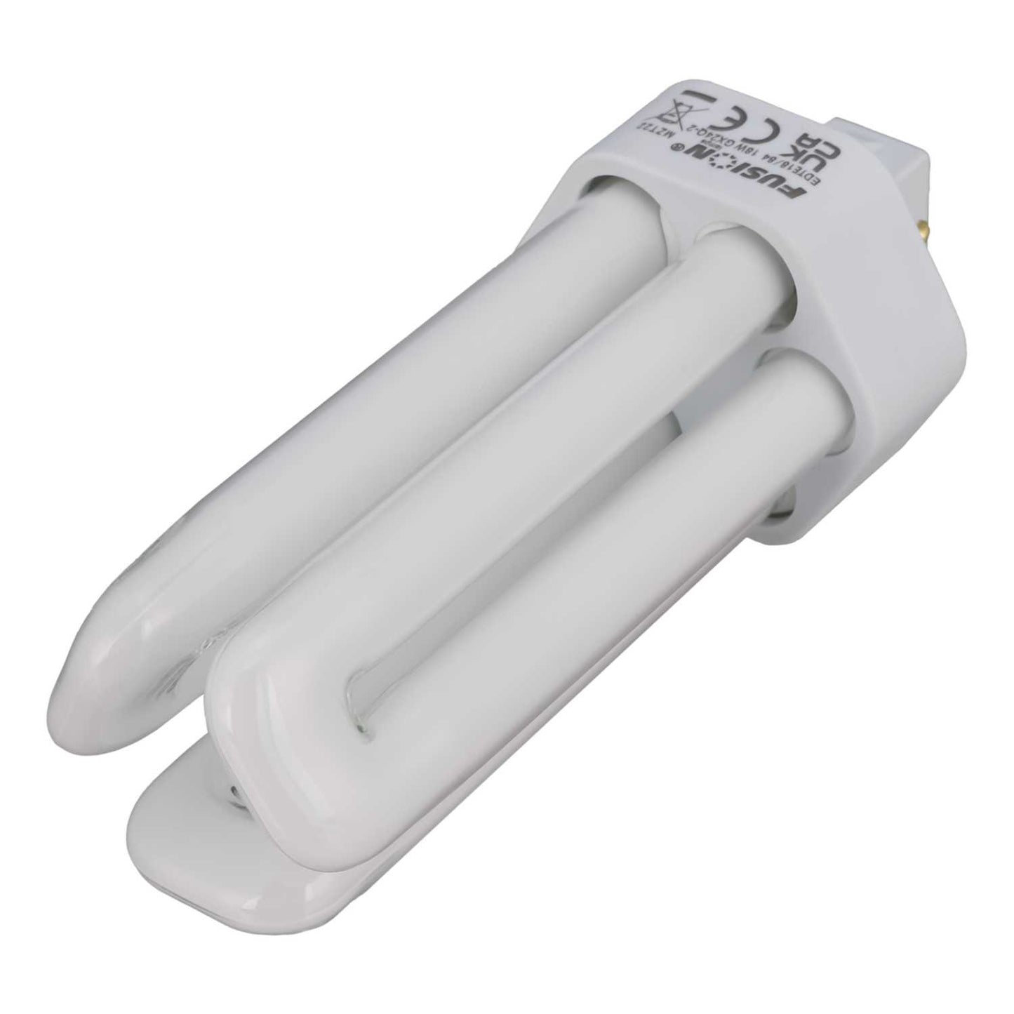 Fusion 18W GX24Q-2 4 Pin Triple Compact Fluorescent Lamp 4000K