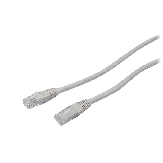 Emitex 5m CAT5e U/UTP Booted Patch Lead Grey