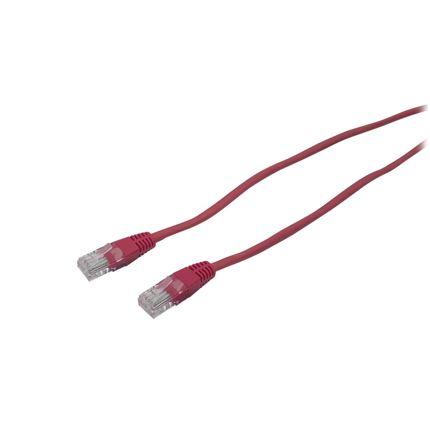 Emitex 5m CAT5e U/UTP Booted Patch Lead Red