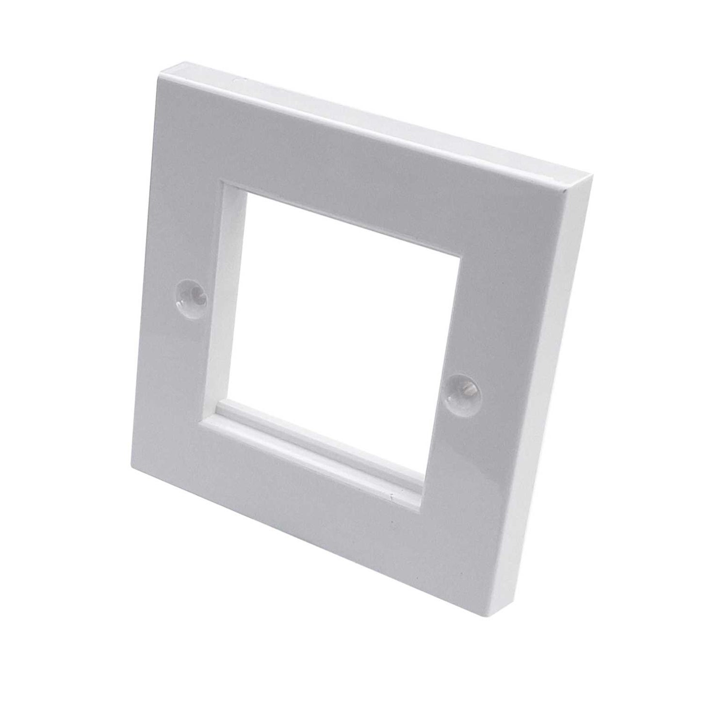 Emitex 1 Gang 2 Module Euro Face Plate