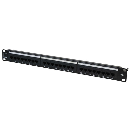 Emitex CAT6 1U 24 Port Patch Panel