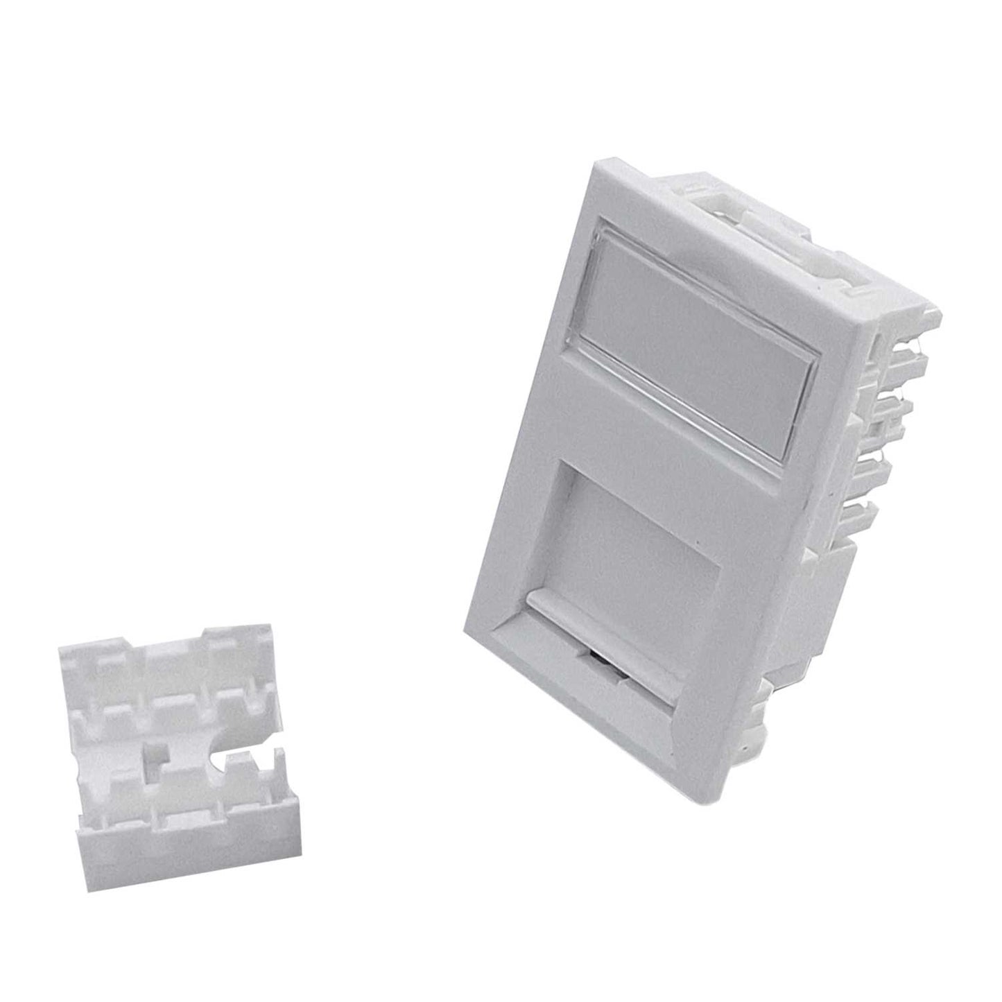Emitex CAT6 RJ45 Unshielded 6C Floor box Low Profile Module