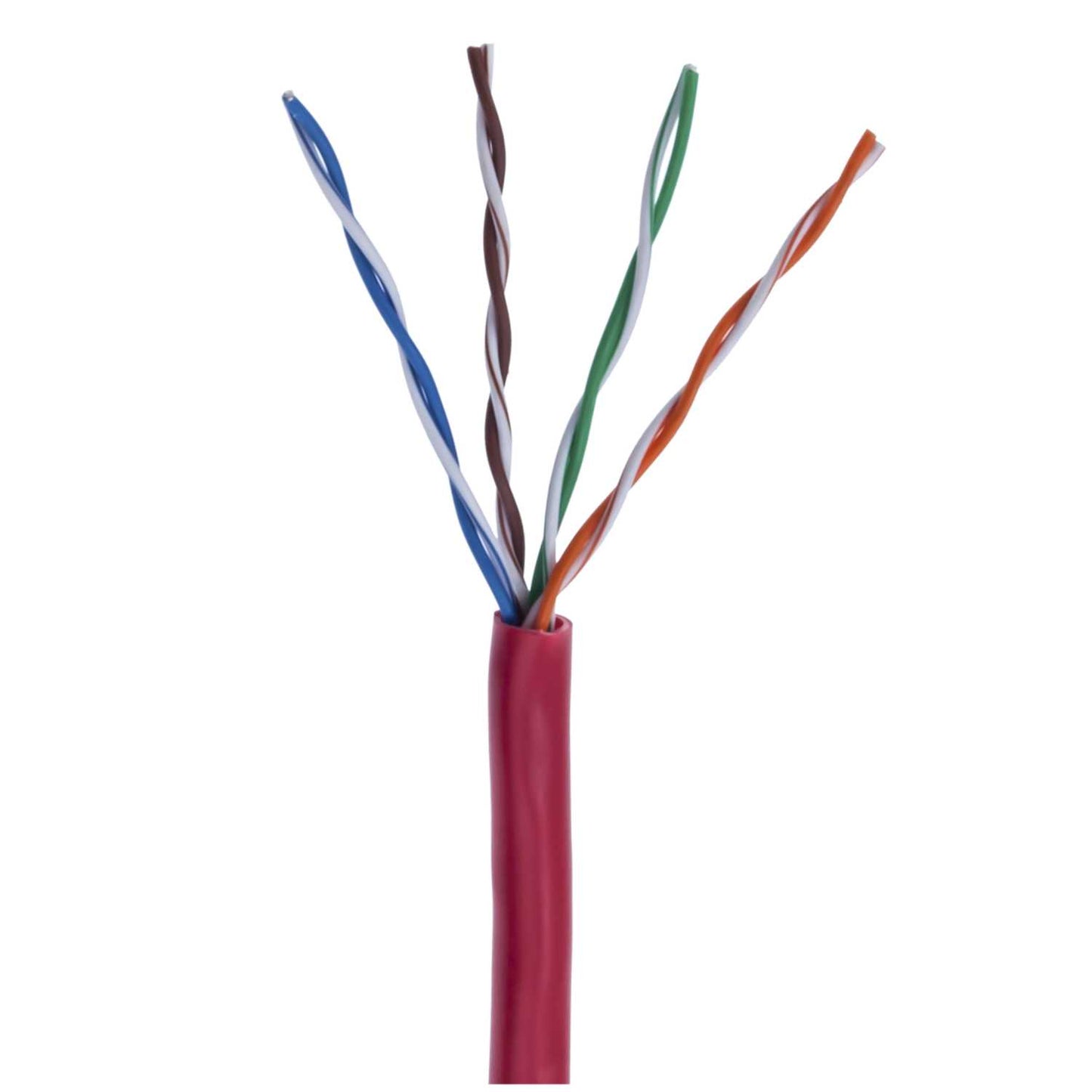 Emitex CAT5e U/UTP Unshielded Twisted Pair Cable Red 305m