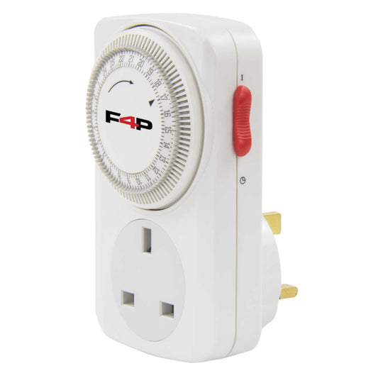 F4P 24 Hour Plug In Mechanical Timer