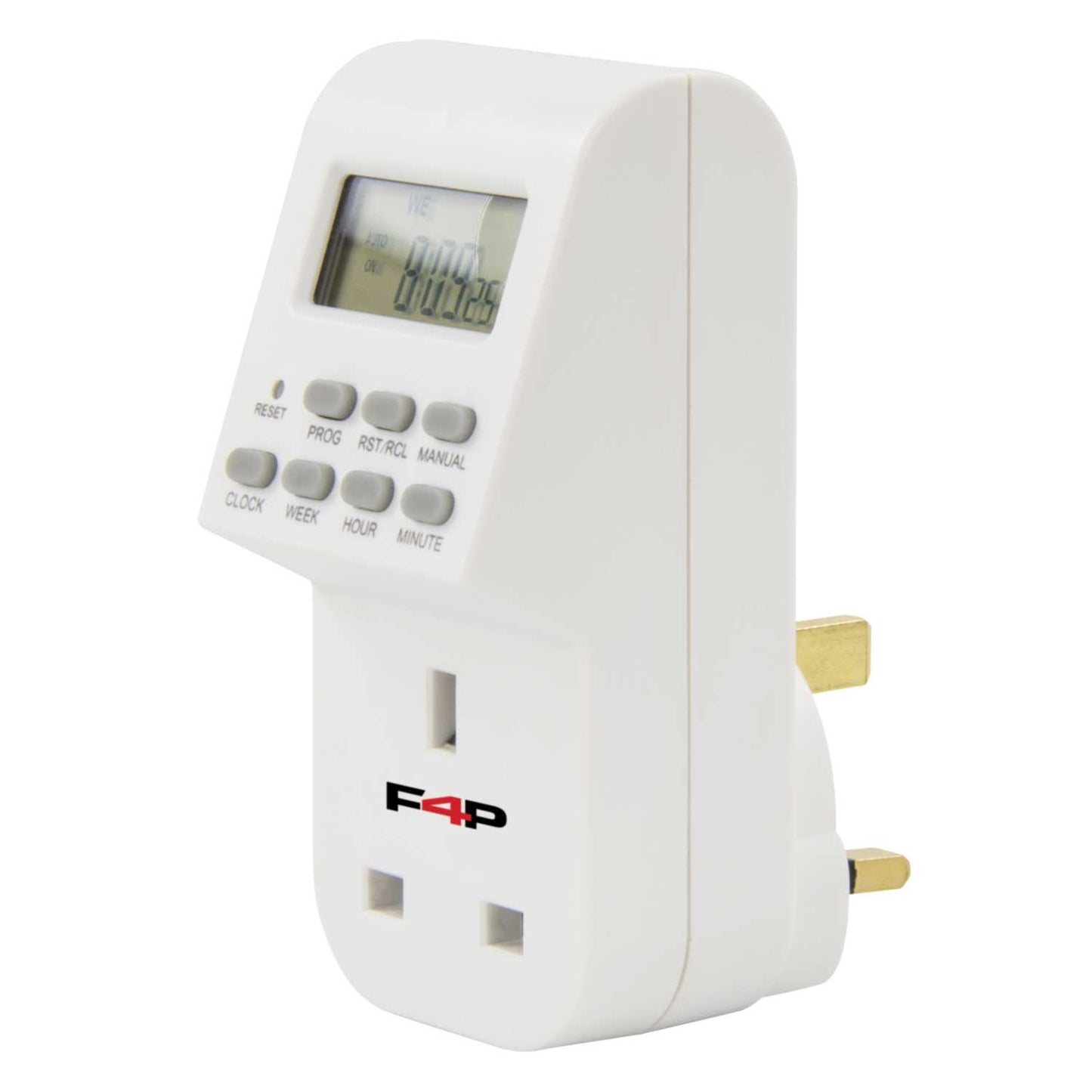 F4P 24 Hour/7 Day Plug In Digital Timer