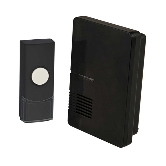 F4P 300m Wireless Door Chime Kit Black