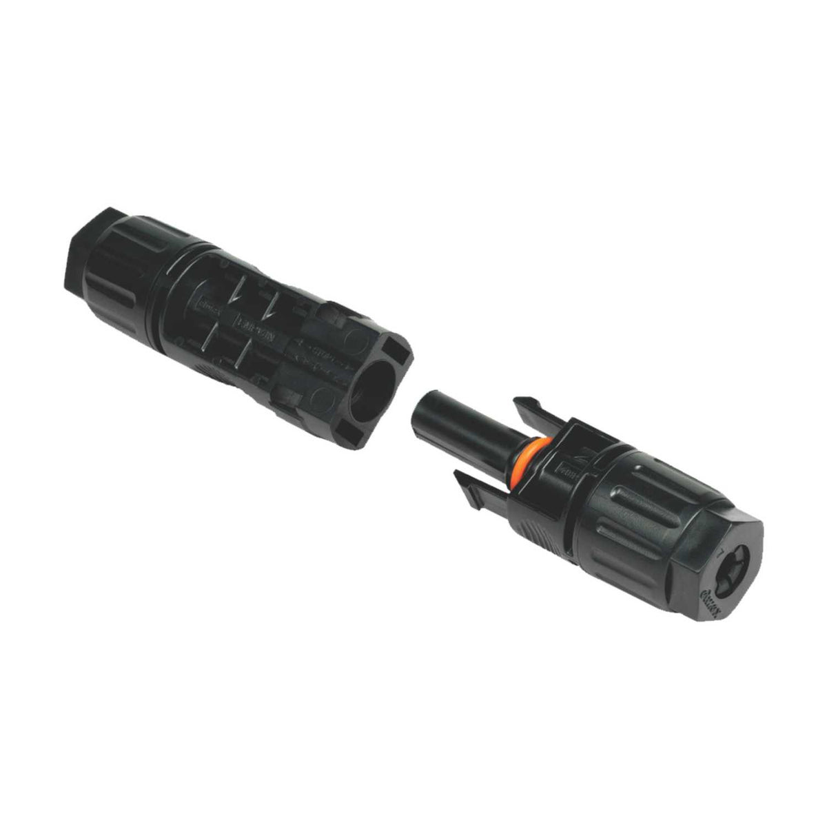 F4P 1500V DC PV Solar MC4 Straight Male and Female Connectors