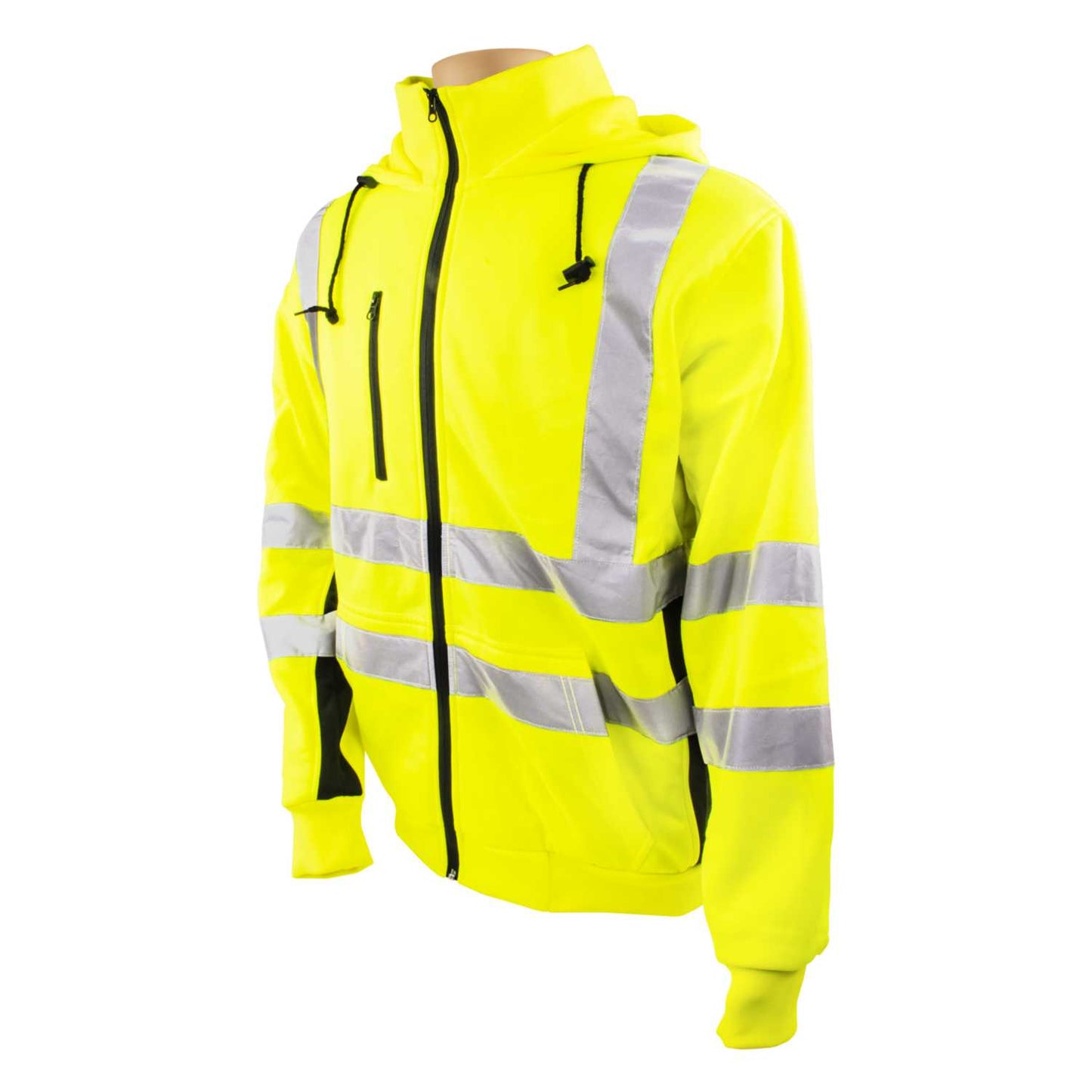 F4P Small Hi Vis Class 3 Fleece Yellow / Black