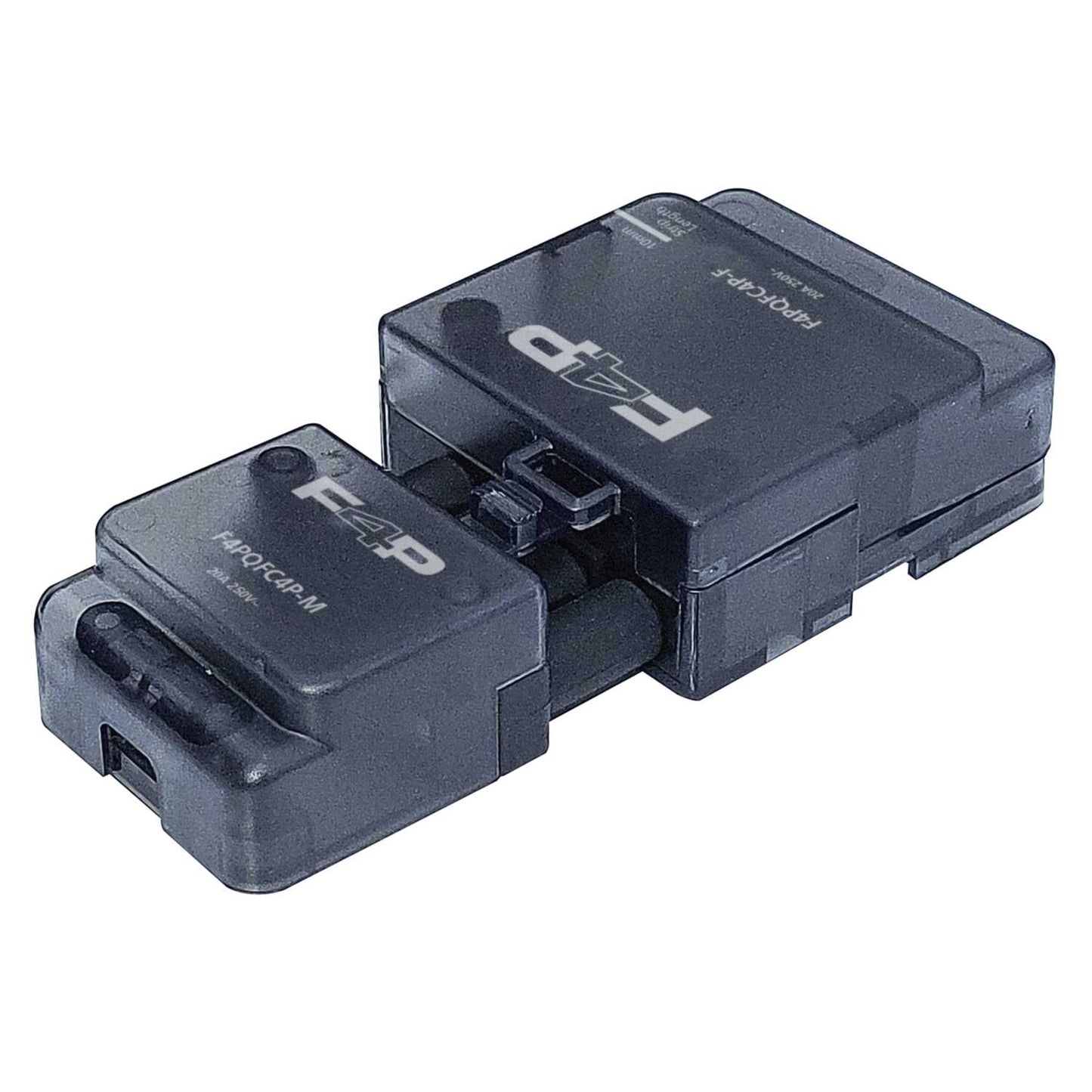 F4P 20A 4 Pin Quick Fit Connector Black