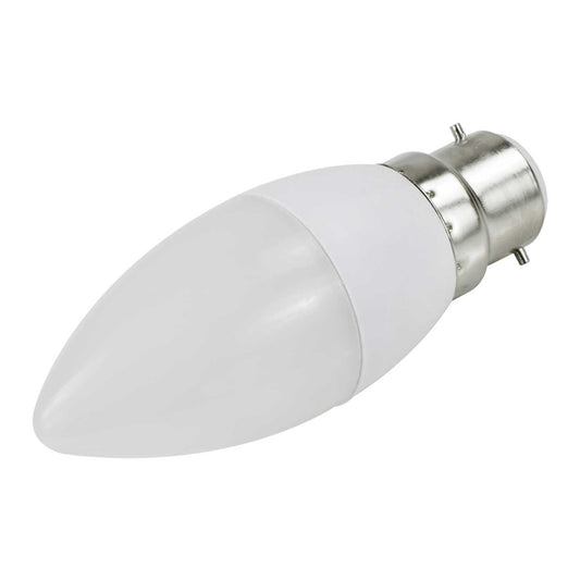 Fusion Premium 4W BC LED Non Dimmable Candle Lamp Opal 4000K