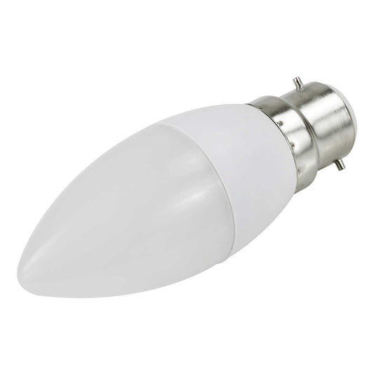 Fusion Premium 4W BC LED Non Dimmable Candle Lamp 2700K