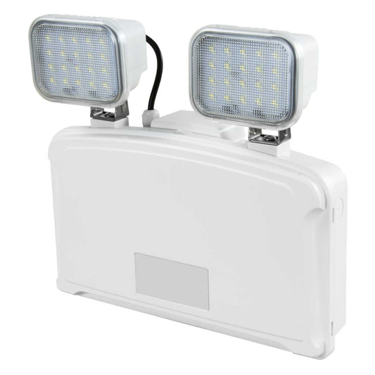Fusion 3W LED Non Maintained Emergency Twinspot with Self Test