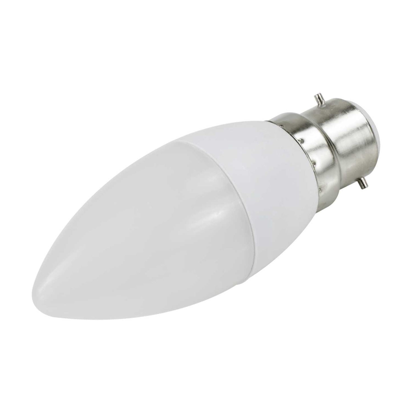 Fusion Essential 2.8W BC LED Non Dimmable Candle Lamp Opal 2700K