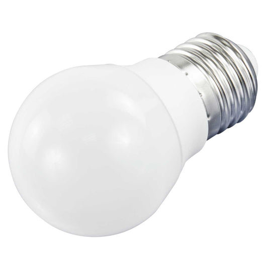 Fusion Essential 4.7W ES LED Non Dimmable Golf Ball Lamp Opal 2700K