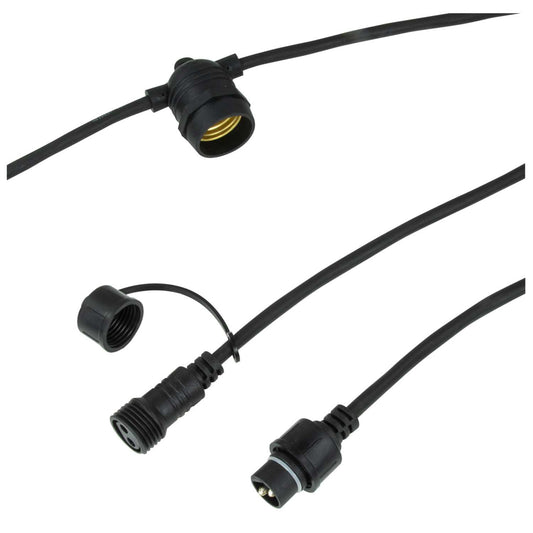 Fusion 5m Festoon String with 10 Pendants (0.5m Spacing)