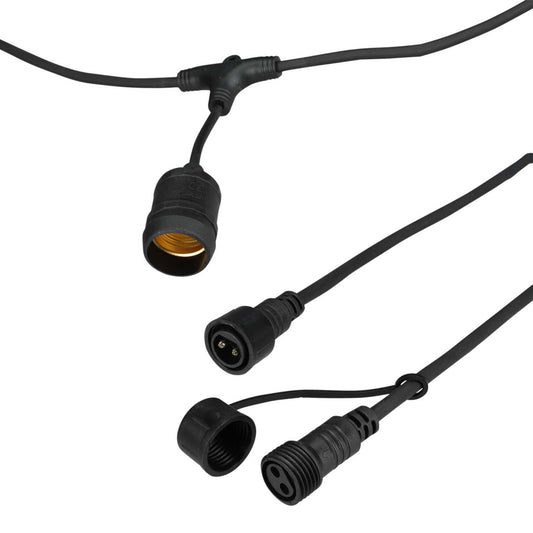 Fusion 5m Festoon String with 5 Pendants (1m Spacing)
