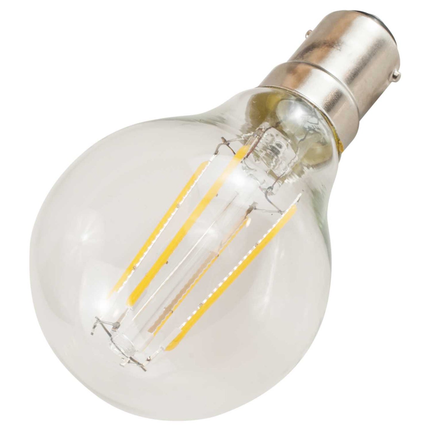 Fusion 4W SBC LED Non Dimmable Filament Golf Ball Lamp 2700K