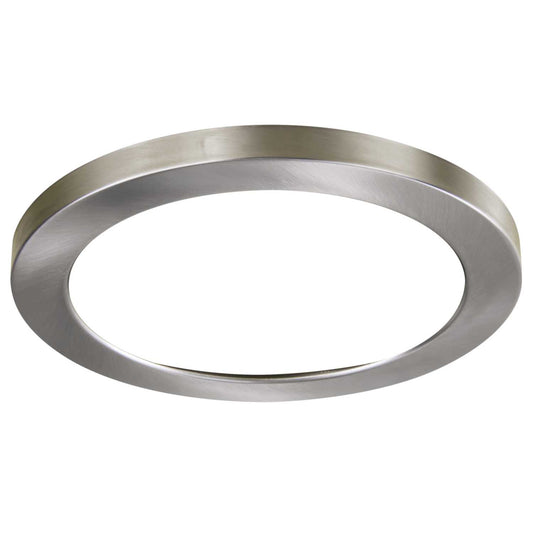 Fusion Satin Nickel Bezel for Flexi-Fit 18W Downlight