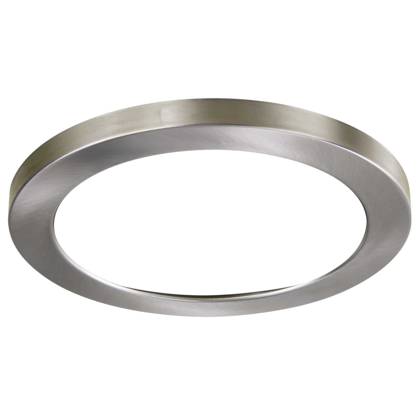 Fusion Satin Nickel Bezel for Flexi-Fit 6W Downlight