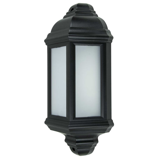 Fusion 7W LED Half Lantern Black 4000K