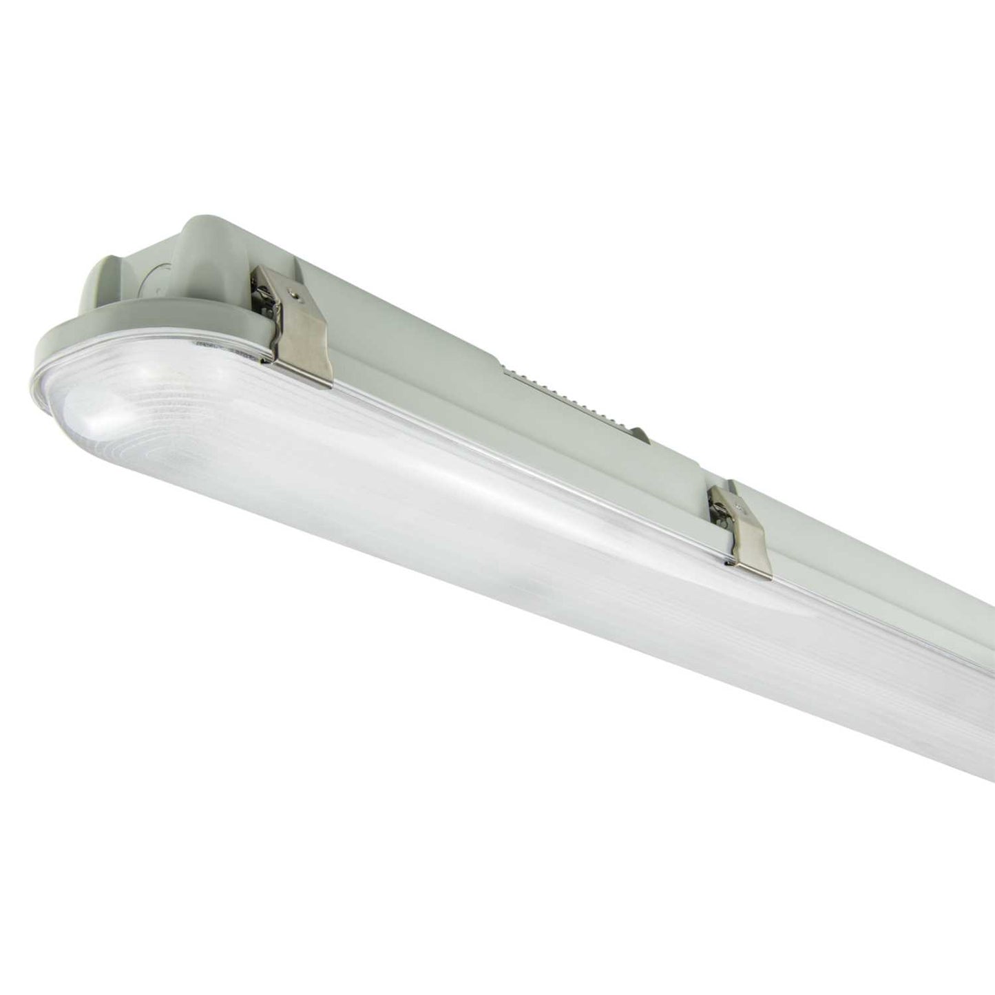 Fusion 23W 5ft IP65 LED Non Corrosive Fitting with Microwave Sensor 4000K