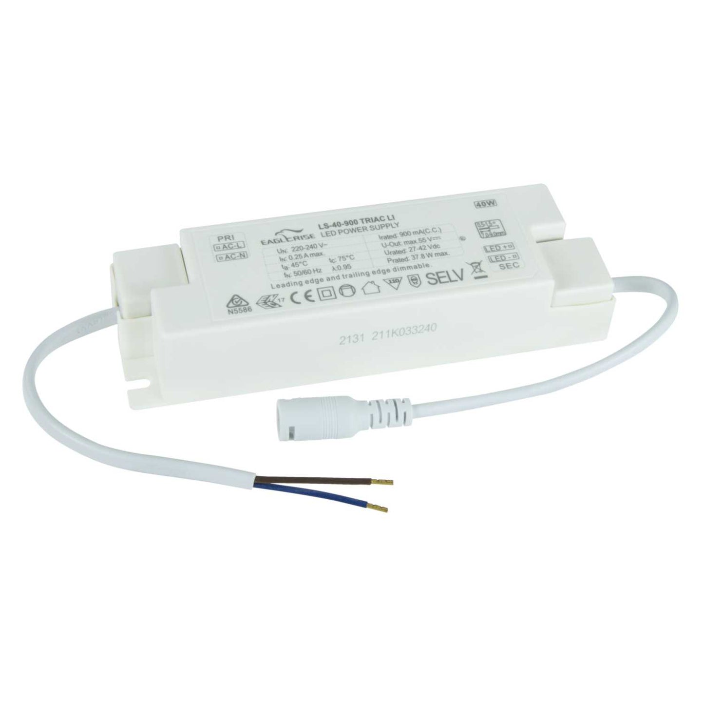 Fusion Triac Dimmable LED Driver for FP66 / FP123 LED Panels