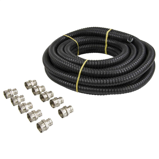 MCG 20mm Galvanised Steel PVC Conduit Contractor Pack (10m Reel and 10 Fixed Glands)