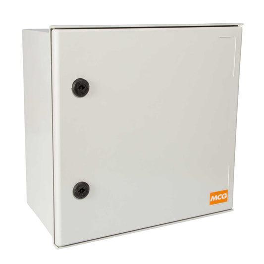 MCG 400mm x 400mm x 200mm GRP Enclosure Grey IP66