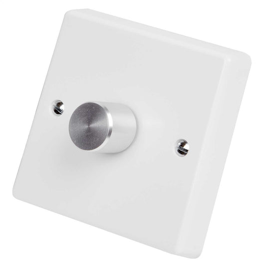 Varilight 1 Way 400W Rotary Dimmer complete with Aluminium Knob