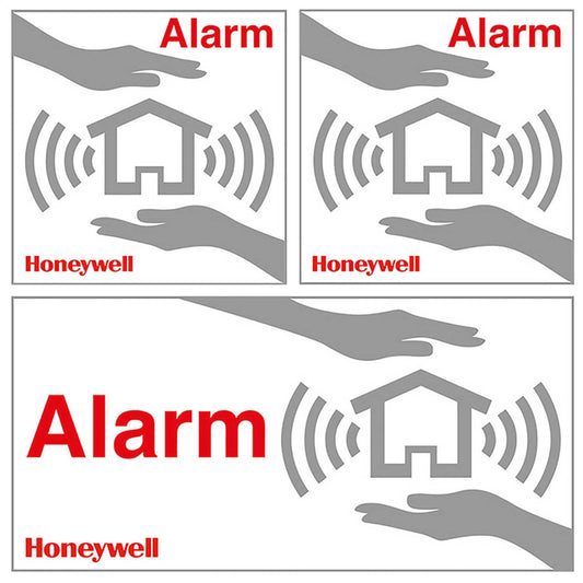 Honeywell Home Security Window Stickers (Pack of 6)