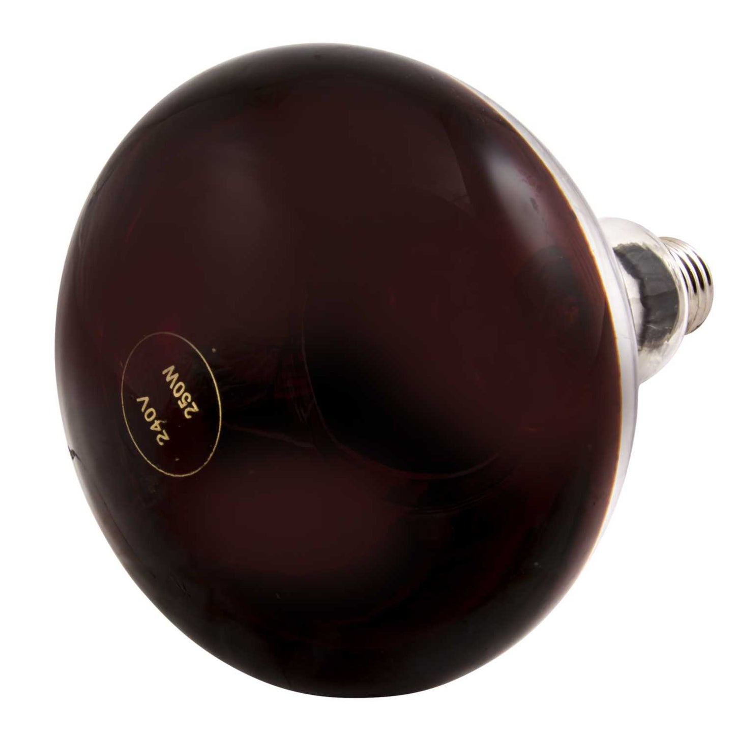 Fusion 250W ES R125 Infrared Reflector Lamp Red