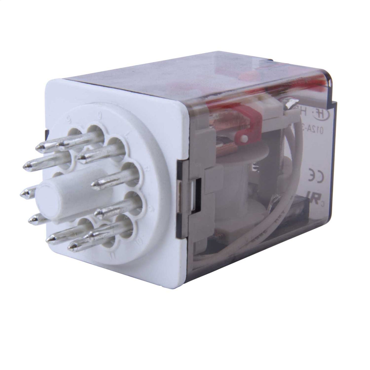MCG 11 Pin 24V AC 10A 3 Pole Changeover Plug In Relay