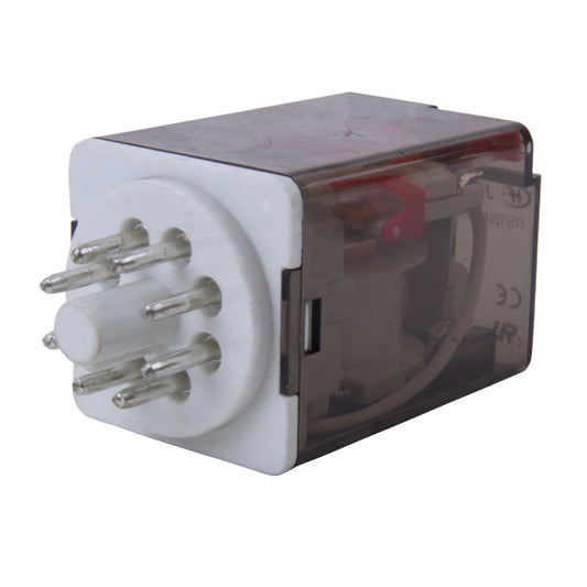 MCG 8 Pin 120V AC 10A 2 Pole Changeover Plug In Relay