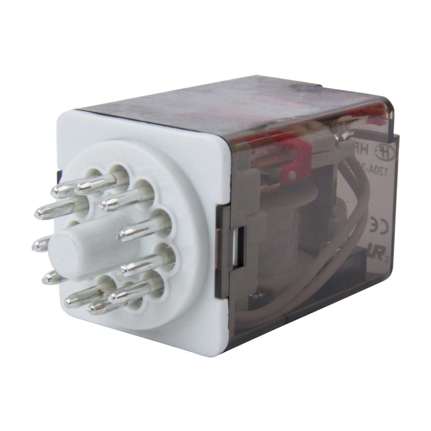 MCG 11 Pin 120V AC 10A 3 Pole Changeover Plug In Relay