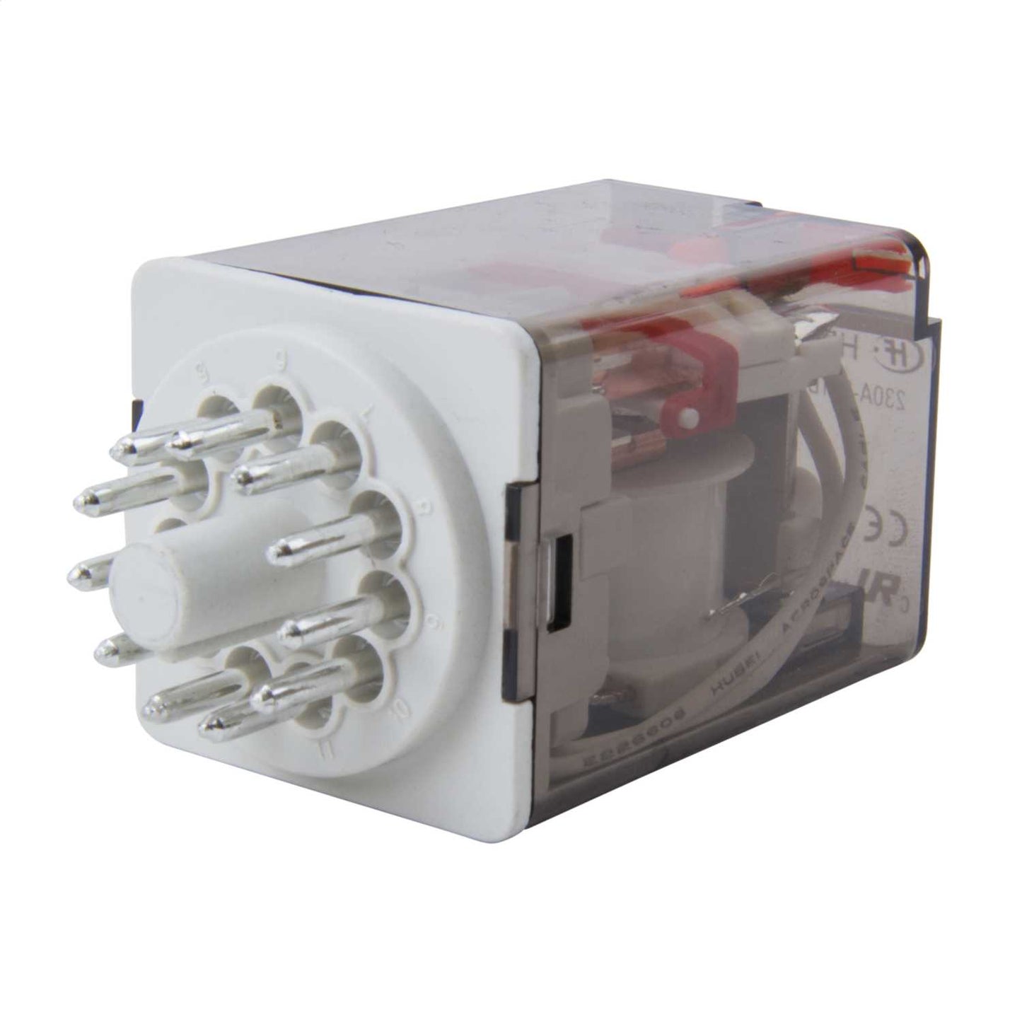 MCG 11 Pin 230V AC 10A 3 Pole Changeover Plug In Relay
