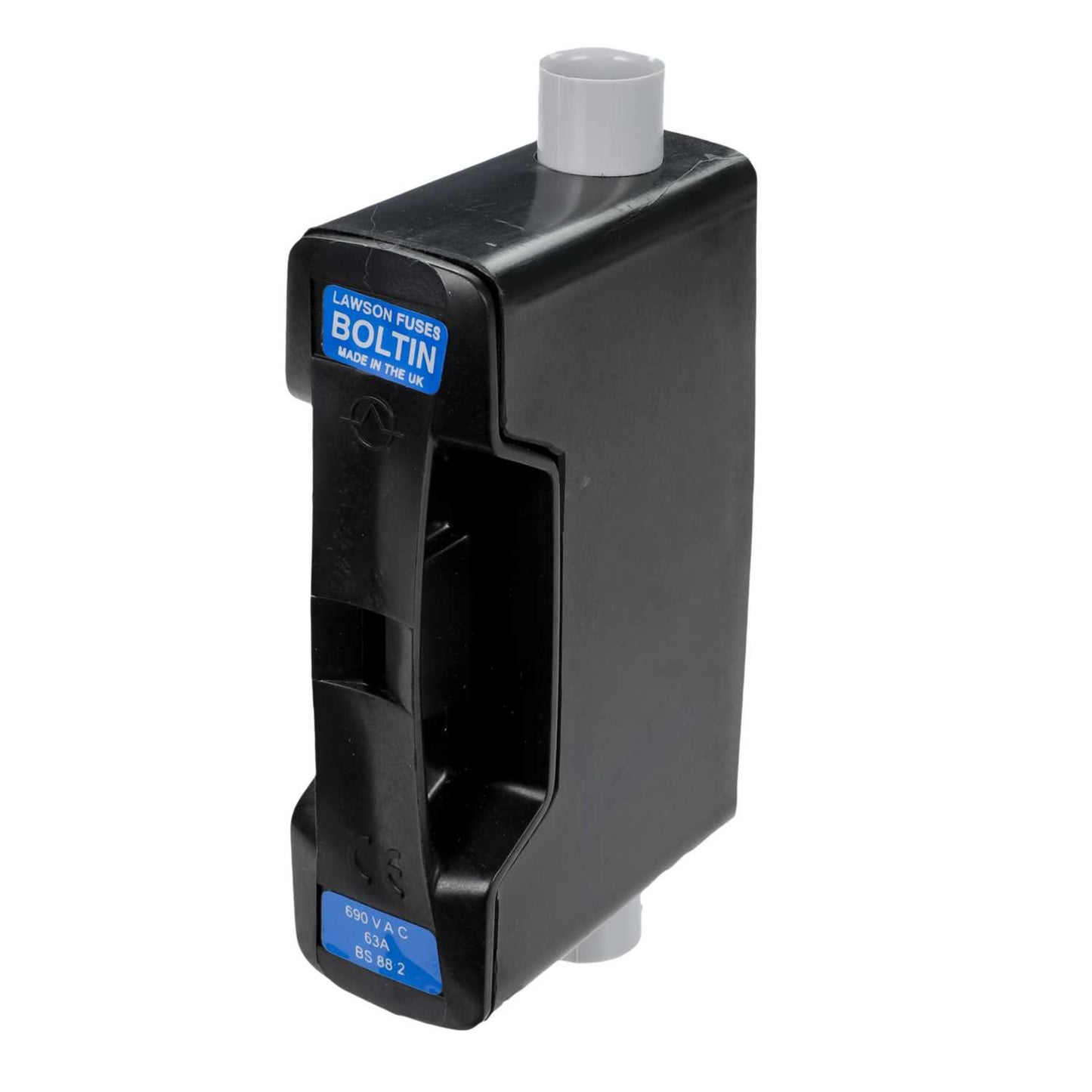 Lawson 63A Boltin Fuse Holder Black